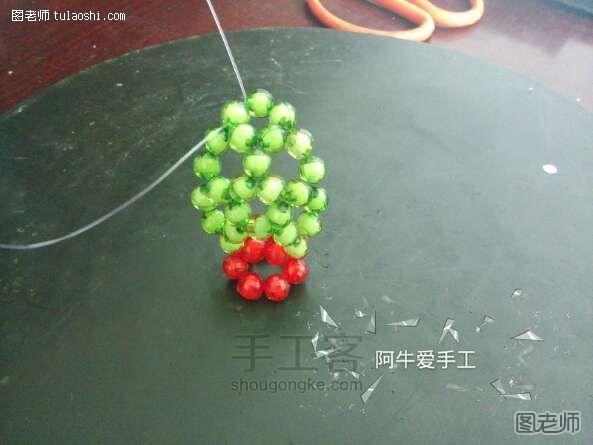 【图】【图】手工编织图解教程 串珠苹果