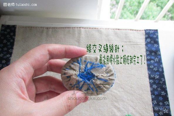 手工编织教程【图文】 傲慢的小鸟---手工刺绣镜子 手工制作方法