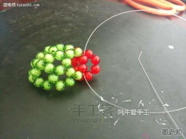 【图】【图】手工编织图解教程 串珠苹果