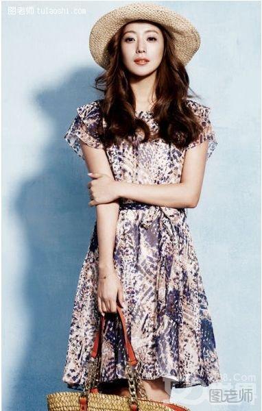 夏季服装搭配的技巧 韩式OL装扮优雅显气质 