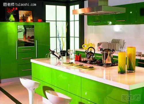厨房色彩搭配原则 五颜六色的厨房充满活力