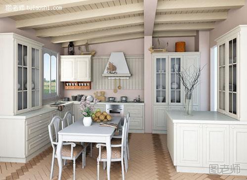 色彩绚丽欧式厨房 现代欧式简约风格充满魅力