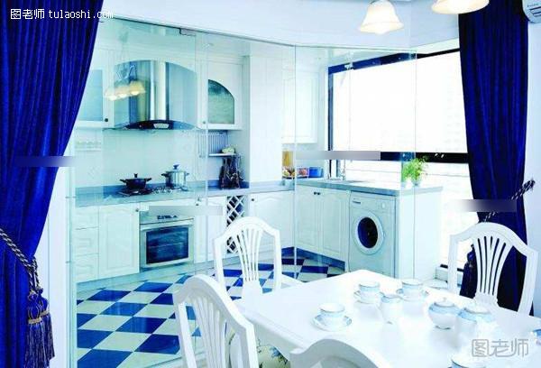 地中海厨房装修效果图 为你打造不同厨房魅力