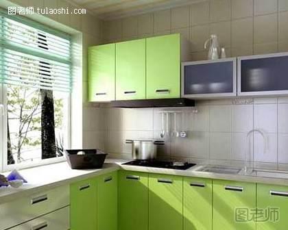 现代厨房简约装修效果图 铸就低调优雅的家居姿态
