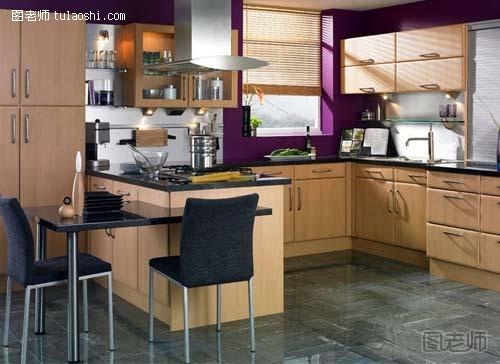 英式田园的家装效果图 充满幻想的厨房设计鉴赏
