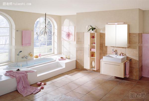浴室装修效果图欣赏 浪漫气息扑面而来