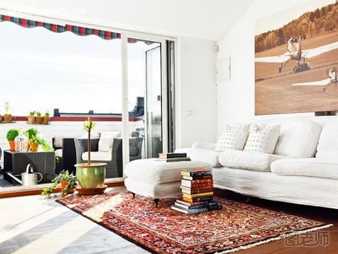 温暖客厅装饰效果图 让空间暖意洋洋富有家的温馨
