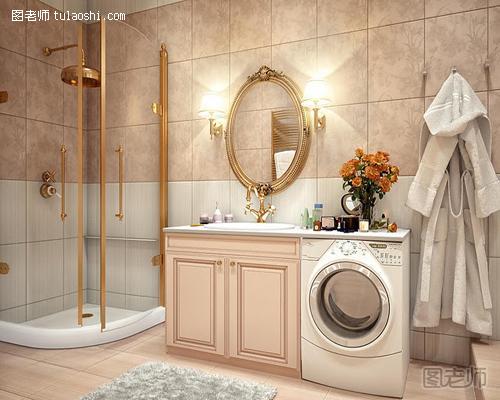 豪华浴室装修效果图 彰显华丽与高雅的气质
