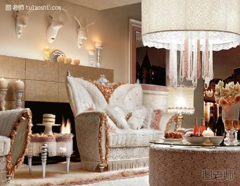 粉色公主系房间装修效果图 唯美房间设计打造梦幻城堡