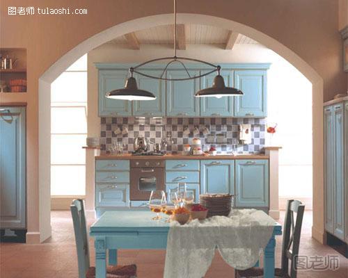 意大利厨房装修效果图 具有高贵典雅气质的装修艺术