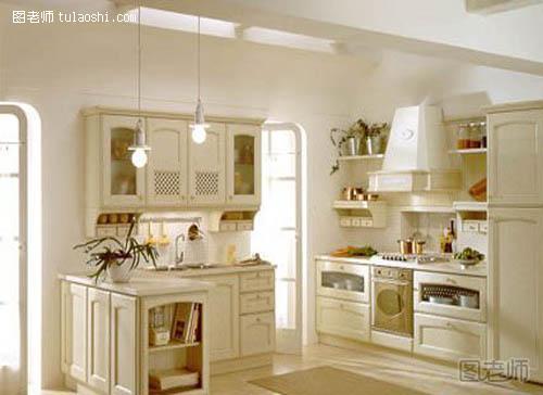 现代欧式风格厨房搭配 将古典与现代相结合