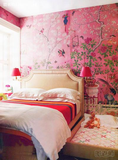 不同风格的壁纸背景墙 网友最爱的卧室墙纸图片大全