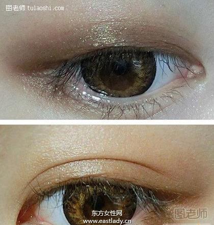 日系大眼妆的画法