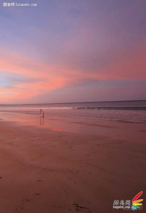 海滩日出拍摄实录 教你拍摄画中画的风光作品