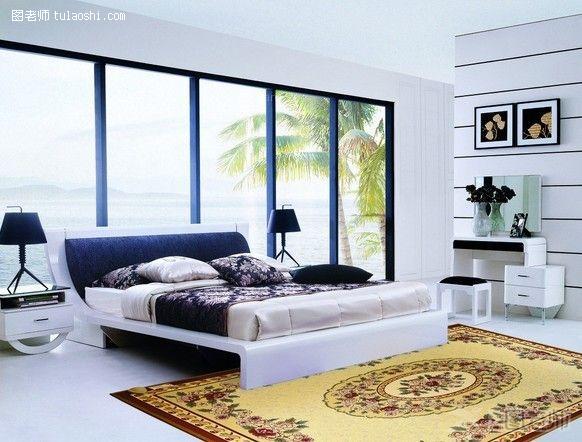 卧室地毯效果图