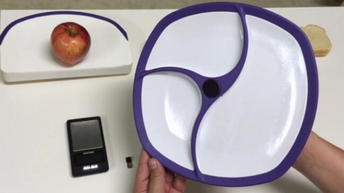 高科技！美发明家推出智能盘子可监测食量