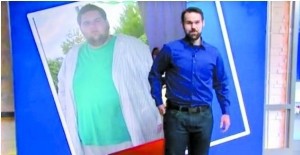 美国胖男子减肥178公斤