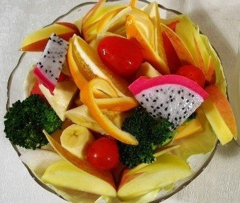 多色水果搭配七日瘦身餐