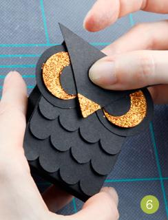万圣节有趣折纸猫头鹰 万圣节折纸教程