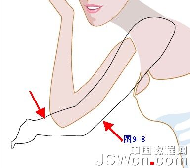 Illustrator鼠绘教程：插画人物系列之清纯美女的绘制-中_中国