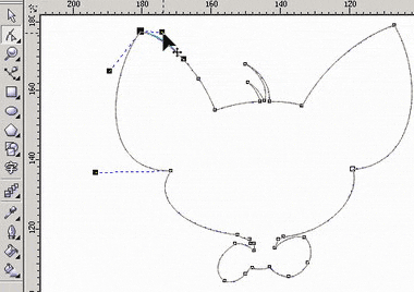 CorelDraw实例教程：绘制漂亮的心奇小老鼠_中国