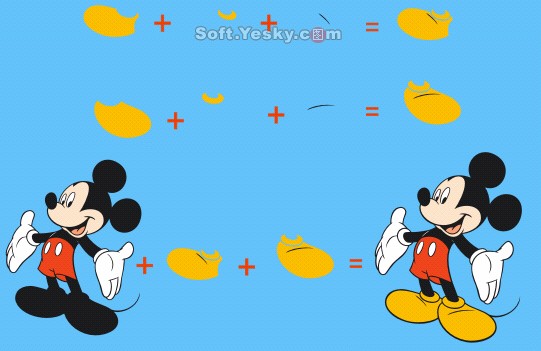 CorelDRAW鼠绘教程：绘制迪斯尼卡通形象米老鼠_中国