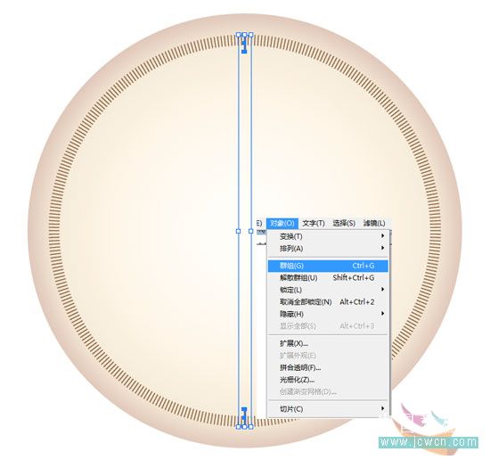 Illustrator鼠绘教程：简单绘制金色指南针_中国