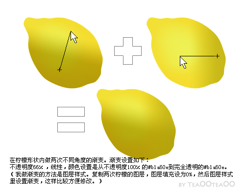 Photoshop教程：鼠绘逼真柠檬全过程_中国