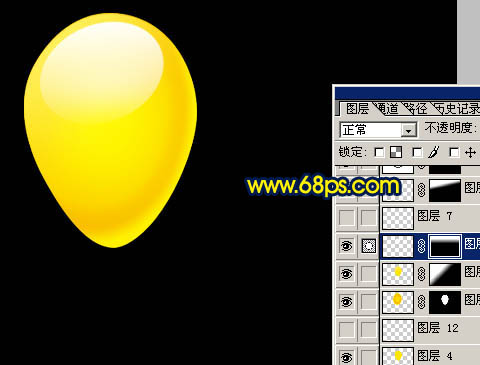 Photoshop鼠绘教程：绘制漂亮的彩色气球_中国