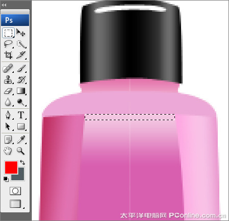 Photoshop鼠绘教程：绘制瓶装洗发水广告效果图_中国