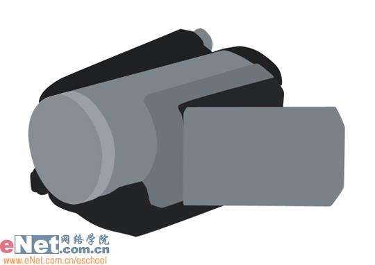 Photoshop鼠绘教程：绘制逼真HDV高清摄像机_中国