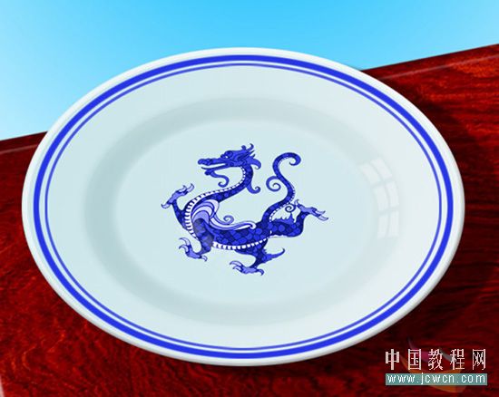 Photoshop鼠绘教程：绘制盘子里刚打开的鸡蛋_中国