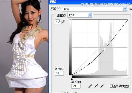 Photoshop后期教程：打造时尚杂志女模特质感效果_中国