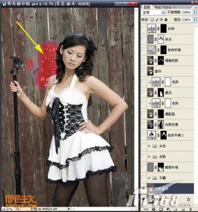Photoshop后期教程：艺术人像后期处理及思路_中国