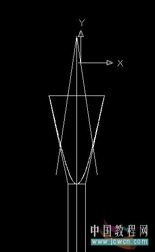 AutoCAD教程：一字形和十字形螺丝刀头的画法_中国