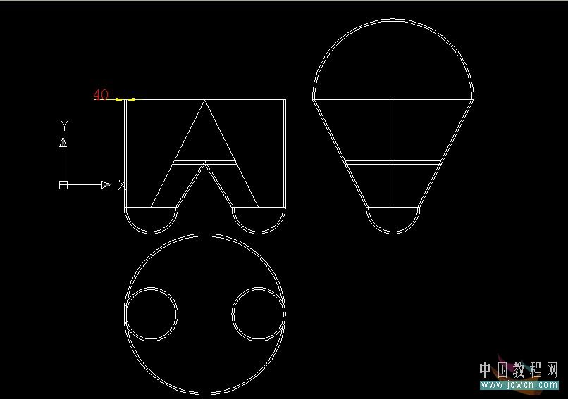 AutoCAD三维实例教程：异形三通的画法_中国
