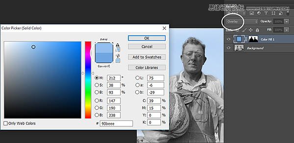 Photoshop快速的给老照片添加真实的颜色,PS教程,图老师教程网