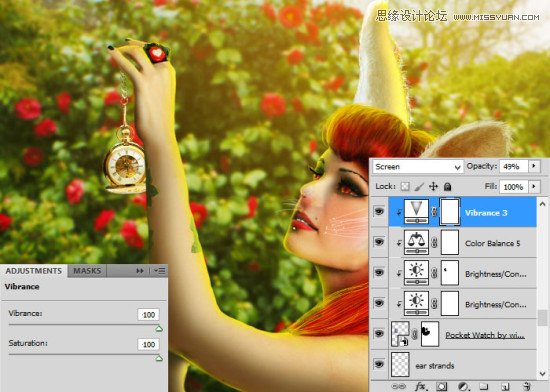 Photoshop合成爱丽丝梦游仙境主题场景,PS教程,图老师教程网
