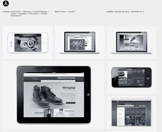 40个简洁灰色系网页设计欣赏,PS教程,图老师教程网