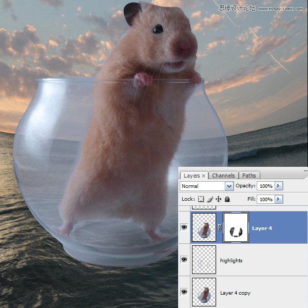 Photoshop合成可爱的海盗鼠船长教程,PS教程,图老师教程网
