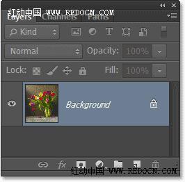Photoshop把室内花屏花朵转化成水彩效果,PS教程,图老师教程网