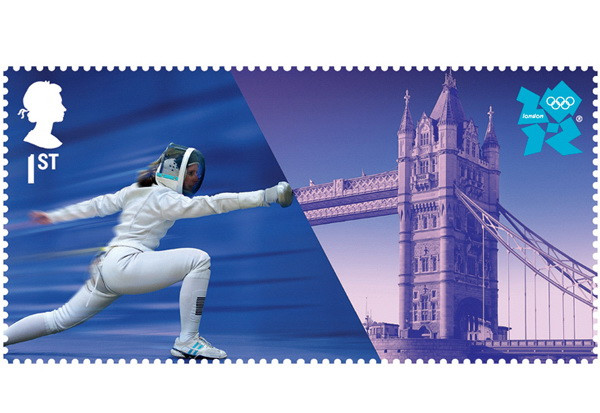 2012伦敦奥运会邮票设计欣赏,PS教程,图老师教程网