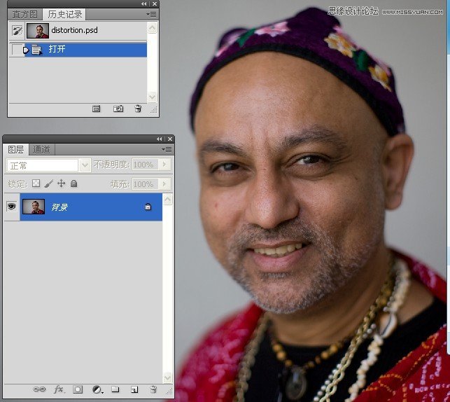 Photoshop纠正失真的人物肖像肤色,PS教程,图老师教程网