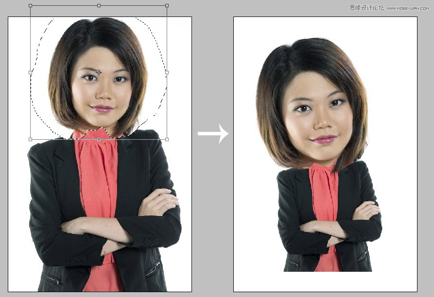 Photoshop绘制卡通风格的人物头像教程,PS教程,图老师教程网
