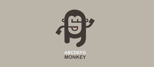 33款国外有趣的猴子LOGO设计欣赏,PS教程,图老师教程网