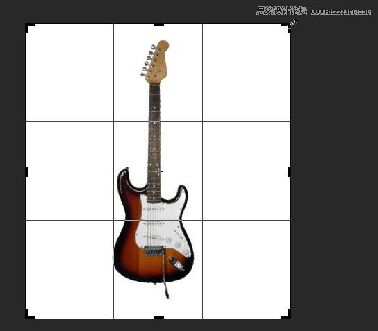 Photoshop绘制逼真立体效果的电吉他,PS教程,图老师教程网