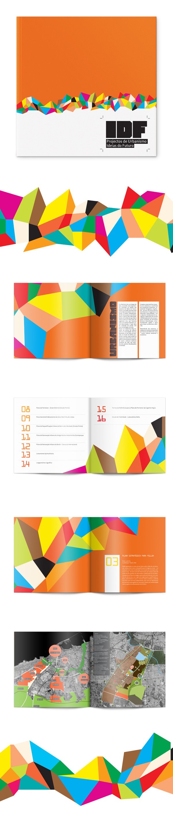创意简洁风格的画册和折页设计欣赏,PS教程,图老师教程网