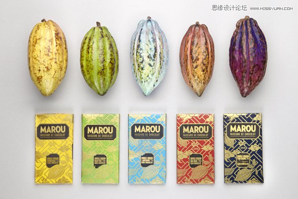 精选国外Marou巧克力包装设计欣赏,PS教程,图老师教程网