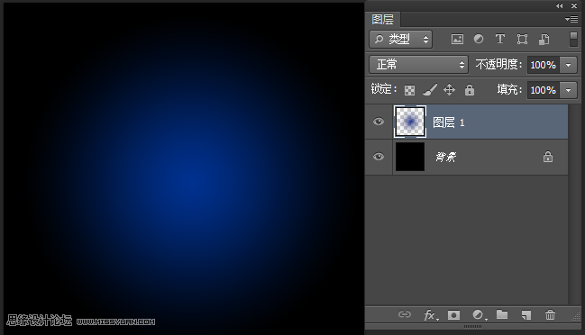 Photoshop制作蓝色绚丽的光线效果图,PS教程,图老师教程网