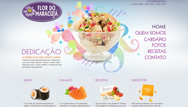 35个国外食品和餐厅网站设计欣赏,PS教程,图老师教程网